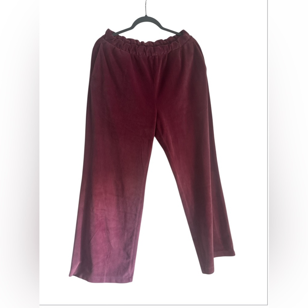 GAP Pink Velvet Lounge Pants